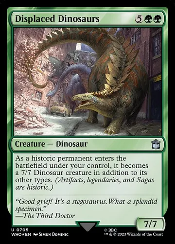 Displaced Dinosaurs 705