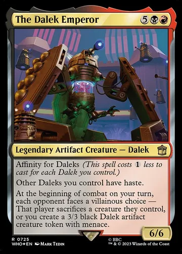 The Dalek Emperor 725