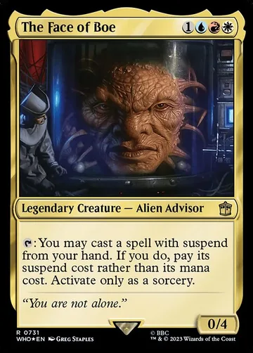 The Face of Boe 731