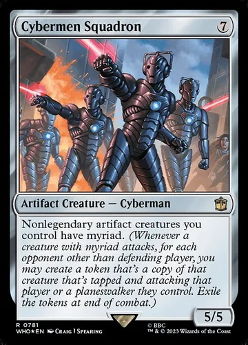 Cybermen Squadron 781