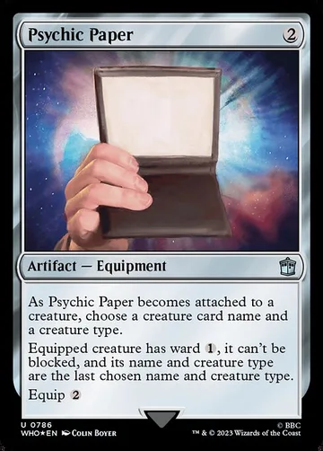 Psychic Paper 786