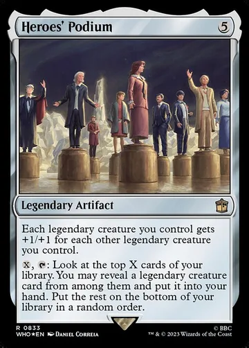 Heroes' Podium 833