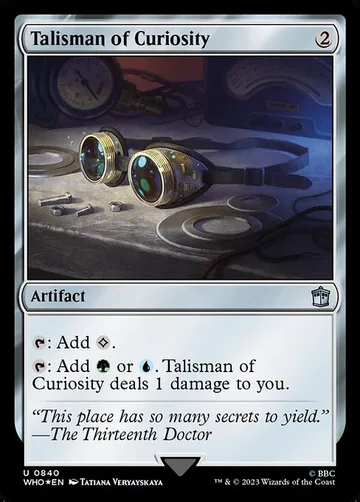 Talisman of Curiosity 840