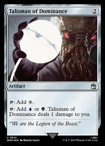 Talisman of Dominance 841