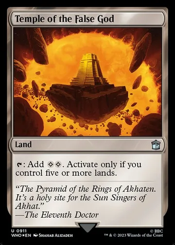 Temple of the False God 911