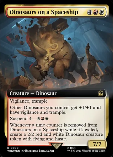 Dinosaurs on a Spaceship 999