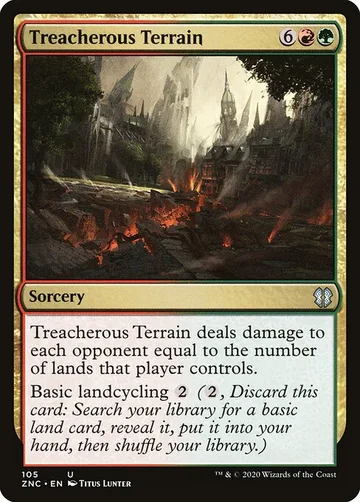 Treacherous Terrain 105