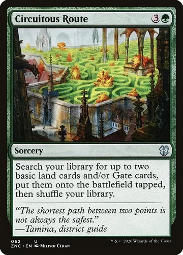 Circuitous Route 62