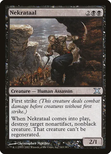 Nekrataal 163, carta de Magic: The Gathering de Tenth Edition