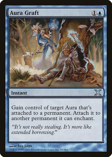 Aura Graft 67, carta de Magic: The Gathering de Tenth Edition