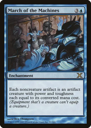 March of the Machines 91, carta de Magic: The Gathering de Tenth Edition