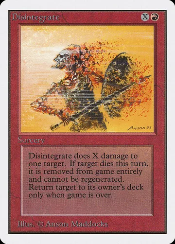 Disintegrate 141