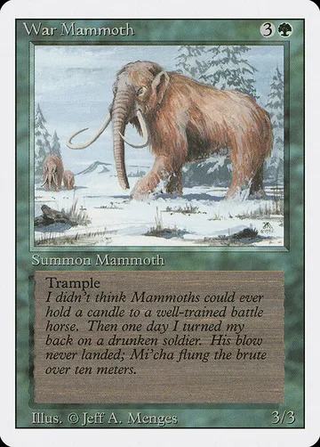 War Mammoth 228