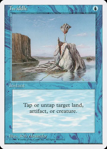 Twiddle 109, carta de Magic: The Gathering de Fourth Edition