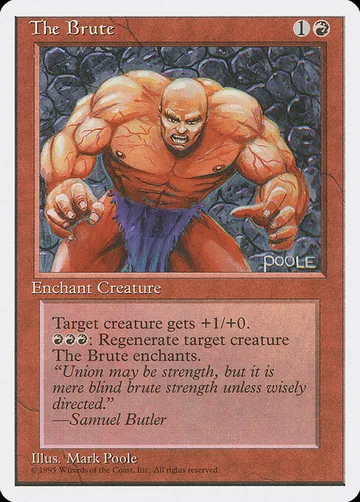 The Brute 226, carta de Magic: The Gathering de Fourth Edition