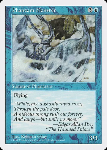 Phantom Monster 108, carta de Magic: The Gathering de Fifth Edition