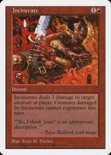 Incinerate 242
