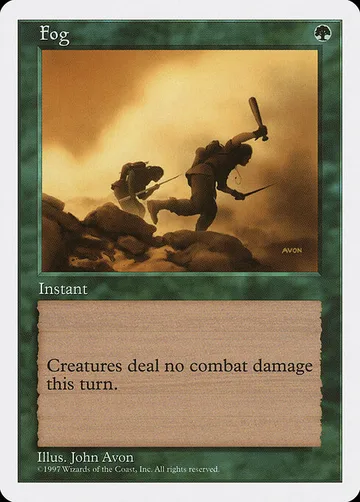 Fog 293, carta de Magic: The Gathering de Fifth Edition
