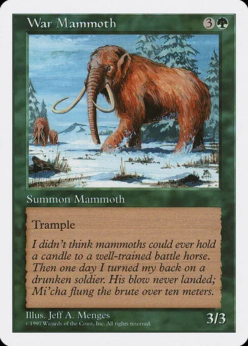 War Mammoth 340