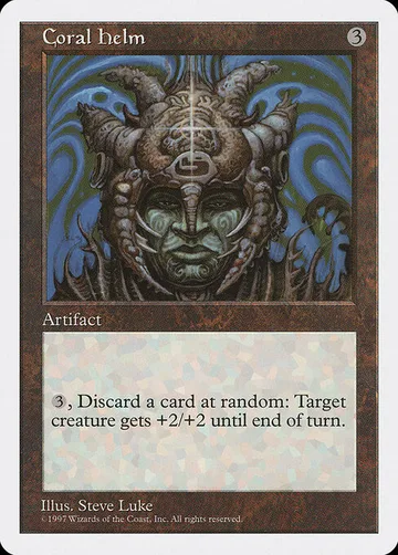 Coral Helm 359, carta de Magic: The Gathering de Fifth Edition