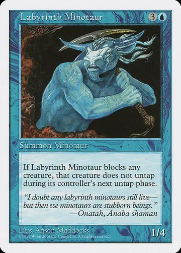 Labyrinth Minotaur 97