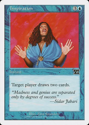 Inspiration 76, carta de Magic: The Gathering de Classic Sixth Edition