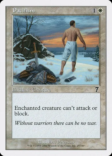 Pacifism 29, carta de Magic: The Gathering de Seventh Edition