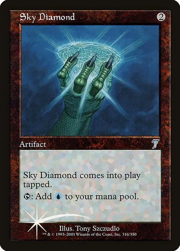 Sky Diamond 316★, carta de Magic: The Gathering de Seventh Edition