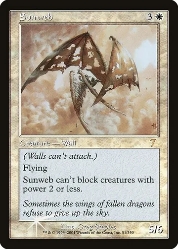 Sunweb 51★, carta de Magic: The Gathering de Seventh Edition