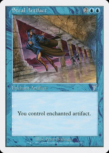 Steal Artifact 99, carta de Magic: The Gathering de Seventh Edition