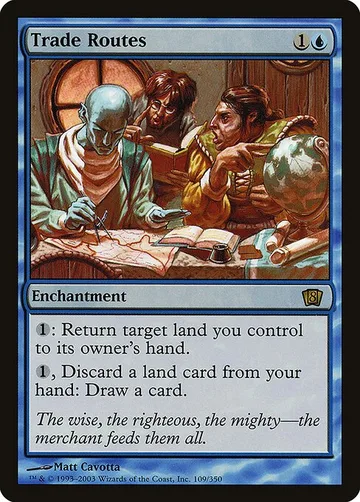 Trade Routes 109★, carta de Magic: The Gathering de Eighth Edition