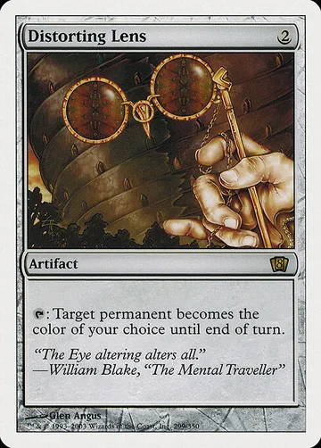 Distorting Lens 299, carta de Magic: The Gathering de Eighth Edition