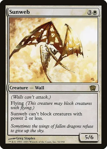 Sunweb 52★, carta de Magic: The Gathering de Eighth Edition