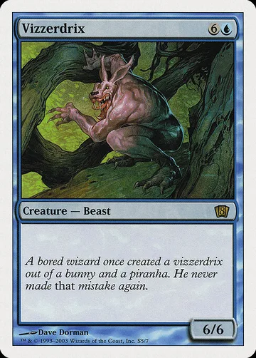 Vizzerdrix S5, carta de Magic: The Gathering de Eighth Edition