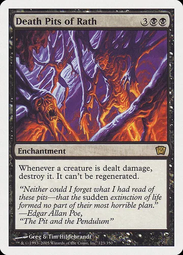 Death Pits of Rath 123, carta de Magic: The Gathering de Ninth Edition