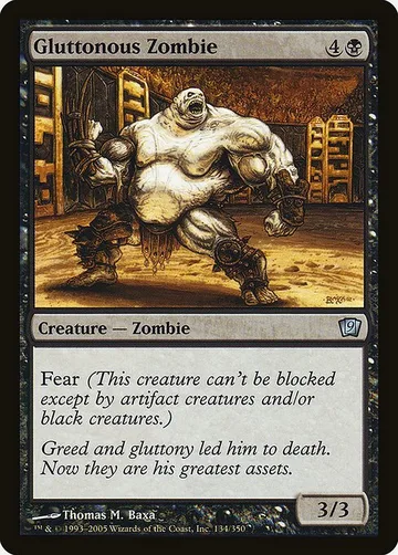 Gluttonous Zombie 134★