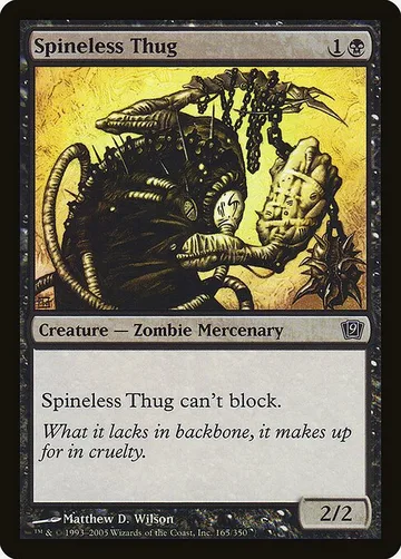 Spineless Thug 165★
