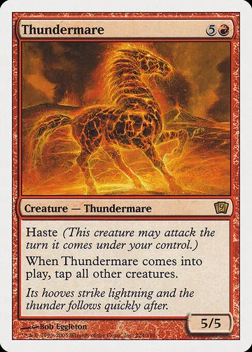 Thundermare 224, carta de Magic: The Gathering de Ninth Edition