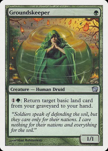 Groundskeeper 247, carta de Magic: The Gathering de Ninth Edition
