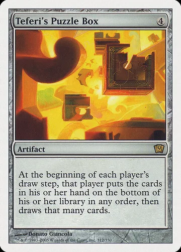 Teferi's Puzzle Box 312, carta de Magic: The Gathering de Ninth Edition