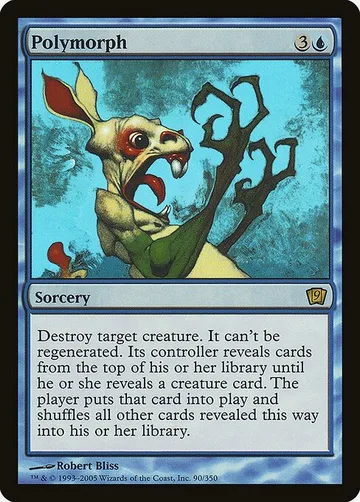 Polymorph 90★, carta de Magic: The Gathering de Ninth Edition