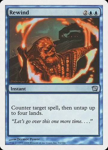 Rewind 94, carta de Magic: The Gathering de Ninth Edition