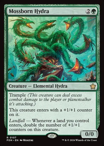 Mossborn Hydra 107