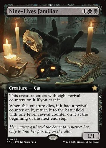 Nine-Lives Familiar 462