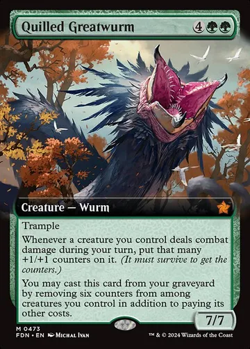 Quilled Greatwurm 473