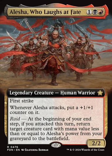Alesha, Who Laughs at Fate 476
