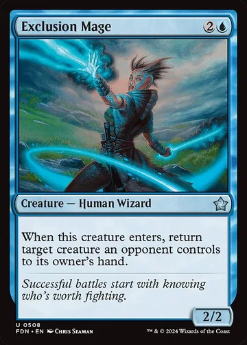 Exclusion Mage 508