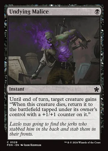 Undying Malice 528