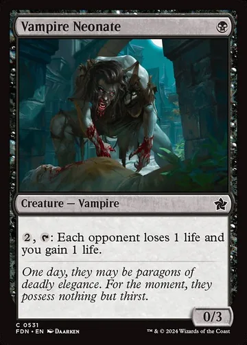 Vampire Neonate 531