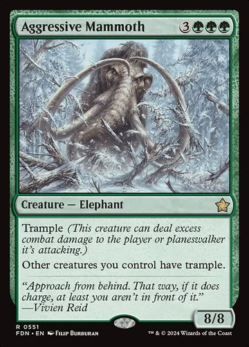 Aggressive Mammoth 551